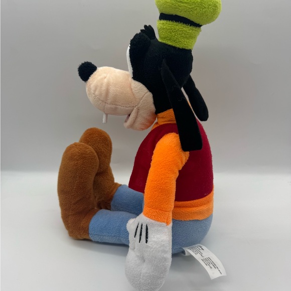 Disney 18” Goofy Plush Toy with Orange Shirt and Blue Pants - Picture 2 of 3
